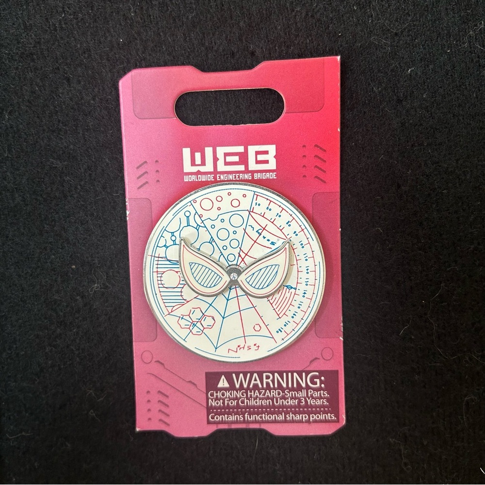 Spider-Man Web Slingers Pin